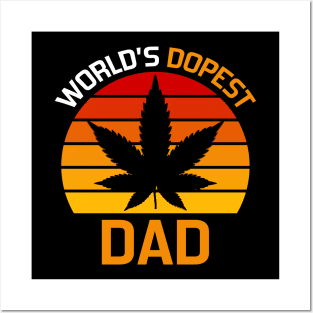 worlds dopest dad Posters and Art